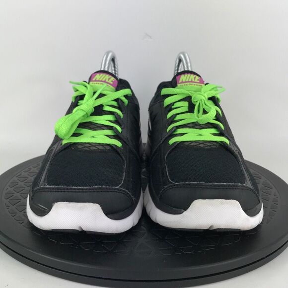 Nike Flex 2013 Black/Pink Athletic Running Shoes 580440-009 Women's Size 7 - Picture 2 of 12